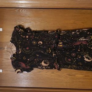 Zara constellation/fairy midi dress